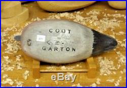 George Coot Garton (1923-2002) Fairfield N. J. Wigeon Drake Decoy