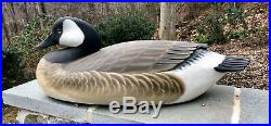 George Strunk Canadian Goose Decoy New Jersey Cross Wing Very Rare 2007