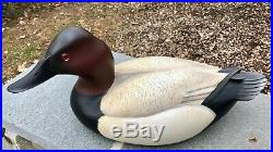 George Strunk Canvasback Decoy New Jersey Cross Wing Very Rare 2008