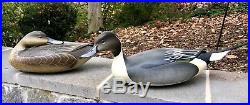 George Strunk Pintails Decoy New Jersey Cross Wing