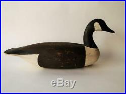 Goose Wood Carved Decoy by W. M. Oler Beach Haven, NJ