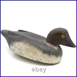 Hand Carved & Painted Redhead Drake Duck Decoy with Carved Wings Canada