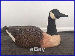 Hand Carved Wood Canadian Goose Decoy