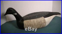 Hand Carved wooden duck decoy signed George C. Marshall Forked River, NJ lot #8