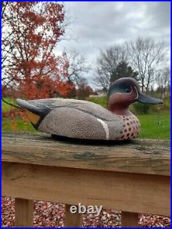 Havre de Grace decoy museum duck decoy hand made, signed and dated
