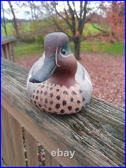 Havre de Grace decoy museum duck decoy hand made, signed and dated