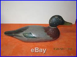 Hays Mallard Drake Original Paint Factory Duck Decoy