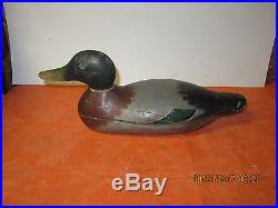 Hays Mallard Drake Original Paint Factory Duck Decoy