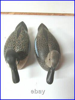 Hector Whittington Illinois River Great Blue-wing Teal decoys