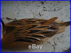 Hersey Kyle 1984 Medallion Series Signed Pintail Wood Duck Decoy