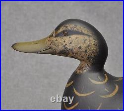 Hollow Mason Premier grade black duck duck decoy decoys RESTORED