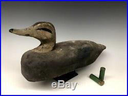 Hollow Original Antique Duck Hunting Decoy Decoys New Jersey Bill Beardsley Old