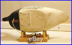 Hollow Working Brant Duck Decoy Attributed To New Jersey