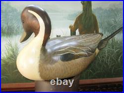 Huge Ducks Unlimited Pintail Decoy, Spectacular, Lac Lecroix John Gewerth, Limited
