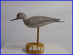 Hurley Conklin Manahawkin Nj Yellowlegs Carving Mint Condition Includes Stand
