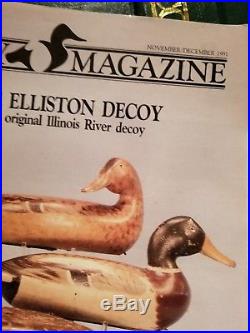 Illinois River Decoy Elliston Decoy Turned Head