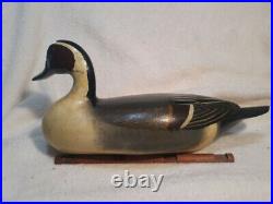 Illinois River Pintail Decoy by Charles Perdew repainted and varnished