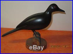 Illinois River Virgil Hodge Williamsfield Illinois Great Carved Crow Decoy