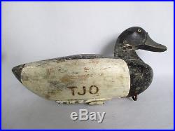 Irving Fulcher Outer Banks NC Bluebill Scaup Drake Duck Decoy Carteret County