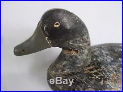 Irving Fulcher Outer Banks NC Bluebill Scaup Drake Duck Decoy Carteret County