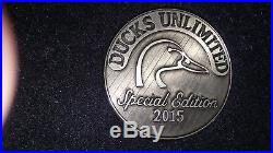 Jett Brunet Canvasback 2015 Ducks Unlimited Decoy of The Year in original box