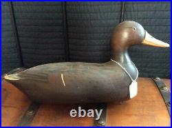 Jim Slack J. H. S. Maker Mallard Hen Duck Decoy Large Antique