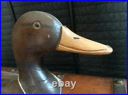 Jim Slack J. H. S. Maker Mallard Hen Duck Decoy Large Antique