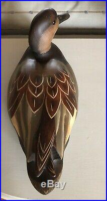 John Gewerth Ducks Unlimited Medallion Coined Special Edition 2000-01 Decoy
