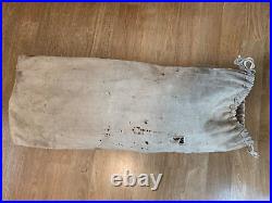 Johnson's Folding Goose Decoys Bag 11 Geese WITH Metal Stakes 1940's Good Shape