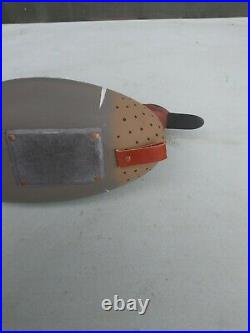 Jp hand green winged teal hollow cedar weighted hunting decoy (new)