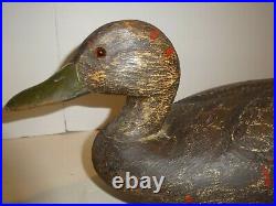 Ken Anger Blackduck Duck Decoy Pair All Original Early 1930-35 Ontario
