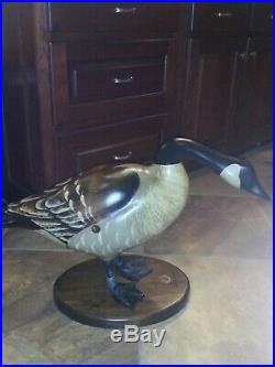 Life-size wooden goose don profota Ducks Unlimited, Big Sky Carvers