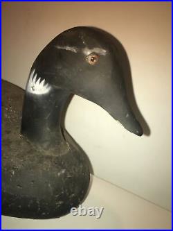 Ll bean brant goose duck decoy vintage cork body