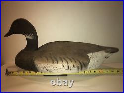 Ll bean brant goose duck decoy vintage cork body