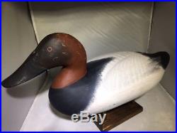 MADISON MITCHELL Vintage hunting wood CANVASBACK Duck Decoy