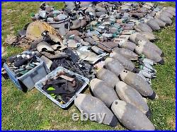 MASSIVE Water Hunting Decoy Goose & Duck Collection Various Brands Sizes