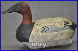 MIKE PAVLOVICH CANVASBACK DRAKE hunting duck decoy decoys original paint 1940's