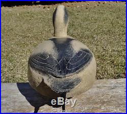 MINT SIGNED EXTREMELY RARE & EARLY 1940 BEN SCHMIDT OLD SQUAW Wood Duck Decoy