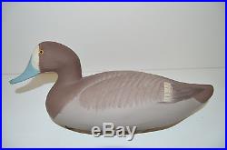 Madison Mitchell Up the River Oversize Maryland Duck Decoy Pair 1984