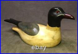 Marcel Dufour Vintage Wood Wooden Duck Decoy 1982