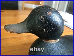 Mason Antique Wooden Duck Decoy