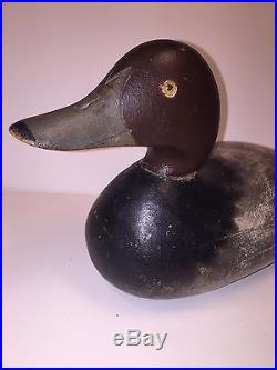 Mason Duck Decoy Challenge Grade, Red Head 1890-1920 Rare 100% original