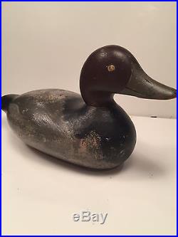 Mason Duck Decoy Challenge Grade, Red Head 1890-1920 Rare 100% original