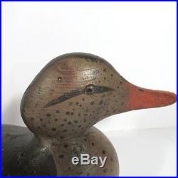 Mason Glasseye Mallard Hen Duck Decoy Standard Grade Circa 1920