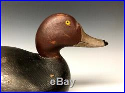 Mason Premier Redhead Original Duck Hunting Decoy Decoys Wood Antique Vintage