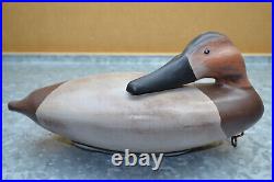 Matched Pair of Canvasback Duck Decoys Charles Edgar Hutson Jr. Maryland