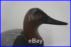 Michigan Canvasback Drake Duck Decoy-Jim Kelson