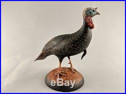 Miniature Wild Turkey Carving Eddie Wozny