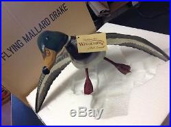 NIB! MIKE BORRETT MALLARD WINGSETTERS Drake Hen Original Flyers duck decoy MINT