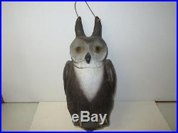 Neumann and Bennetts Klamath Falls Oregan Very Rare Owl Decoy
